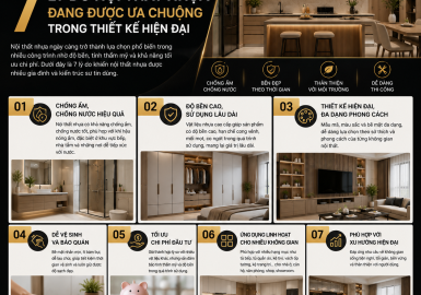 7 Lý Do Nội Thất Nhựa Đang Được Ưa Chuộng Trong Thiết Kế Hiện Đại